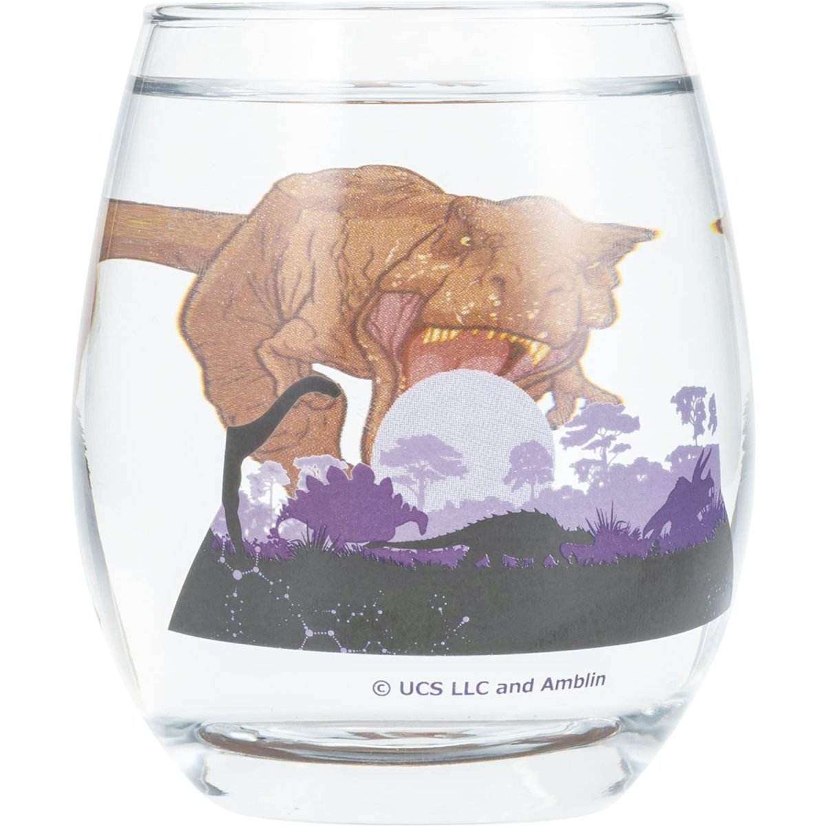 画像1: 「 ジュラシック・ワールド 」 Ｔ?ＲＥＸ ３Ｄ グラス タンブラー 約３３０ｍｌ グッズ 食器 日本製 ＳＡＮ３８２５?１ (1)