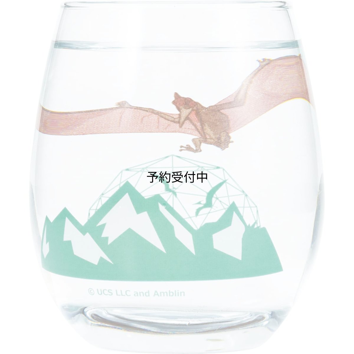 画像1: サンアート 「 ジュラシック ワールド 」 プテラノドン ３Ｄ グラス タンブラー 約３３０ｍｌ ジュラシックワールド 映画 グッズ 食器 プレゼント 日本製 ＳＡＮ３８２５?４ 透明 (1)