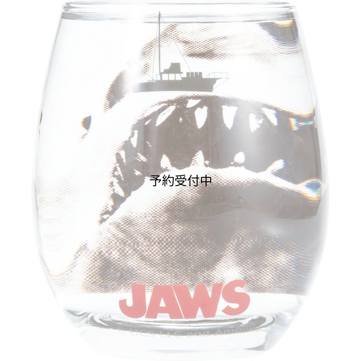 画像1: 「 ジョーズ 」 ３Ｄ グラス タンブラー 約３３０ｍｌ グッズ 食器 日本製 ＳＡＮ３８３０?１ (1)