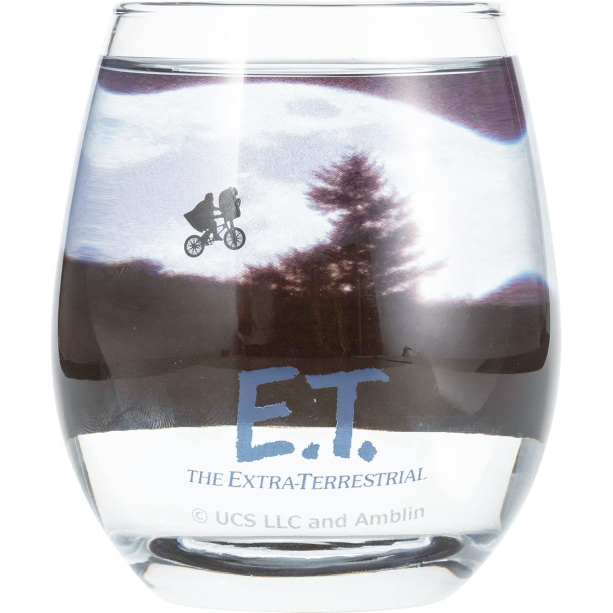 画像1: サンアート 「 Ｅ．Ｔ． 」 ３Ｄ グラス タンブラー 約３３０ｍｌ グッズ 食器 日本製 ＳＡＮ３８３０?２ 透明 (1)