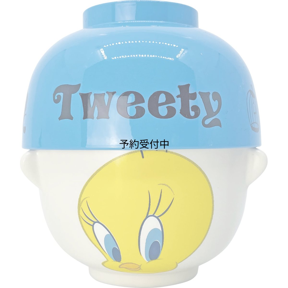 画像1: サンアート 「 ルーニー・テューンズ 」 トゥイーティー 汁椀・お茶碗 セット ミニ 約２００ｍｌ 日本製 ＳＡＮ３８４２ (1)