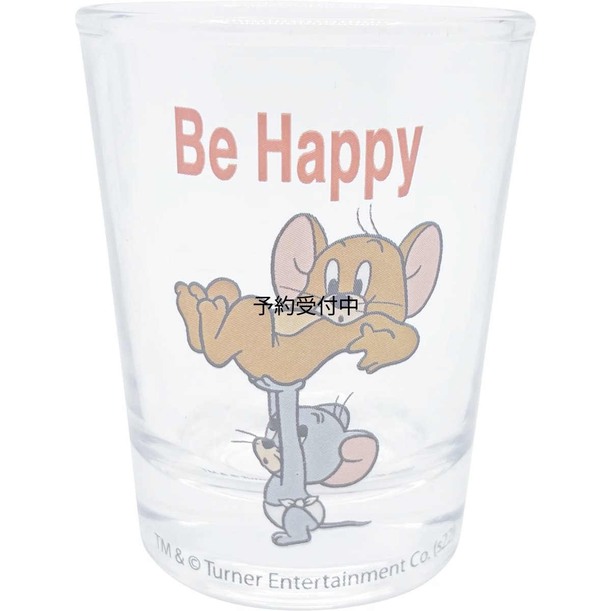 画像1: サンアート 「 トムとジェリー 」 ジェリー ＆ タフィー ミニ グラス タンブラー 約５０ｍｌ Ｂｅ Ｈａｐｐｙ 日本製 ＳＡＮ３９３１?１ (1)