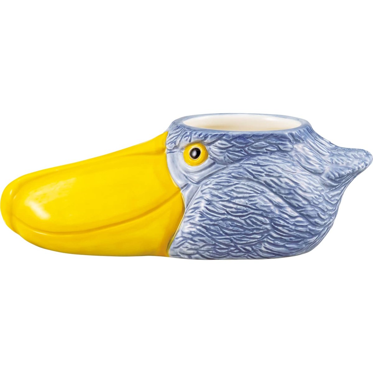 画像1: おもしろ食器 マグカップ マルチカップ 約４３０ｍｌ ハシビロコウ ＳＡＮ３８８６ (1)