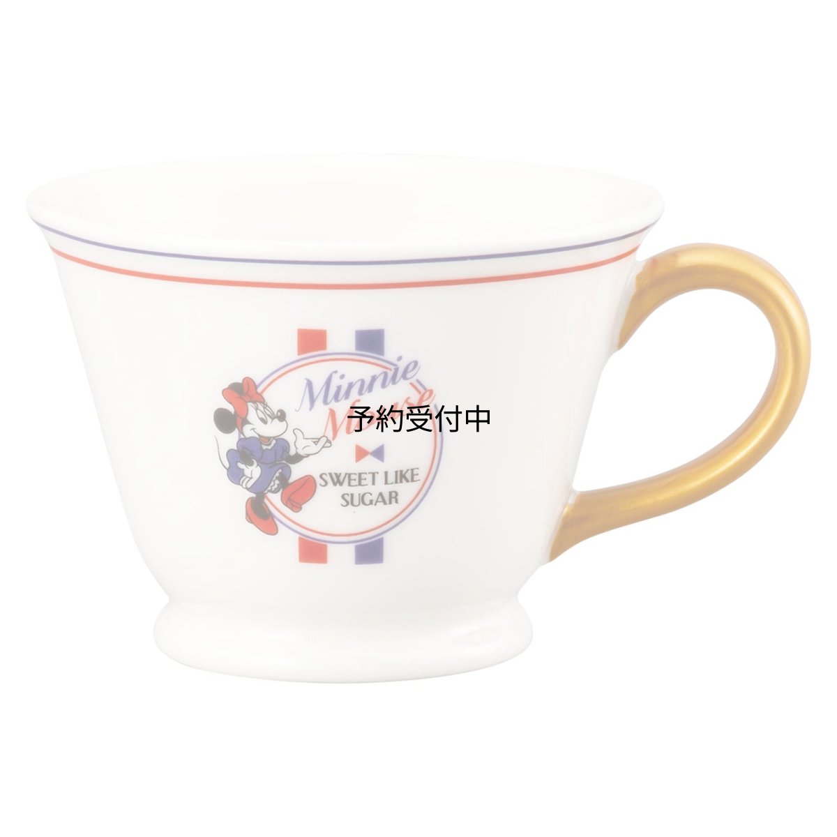 画像1: サンアート ディズニー ミニーマウス マグカップ 約３００ｍｌ トリコロール ＳＡＮ３９１９ (1)