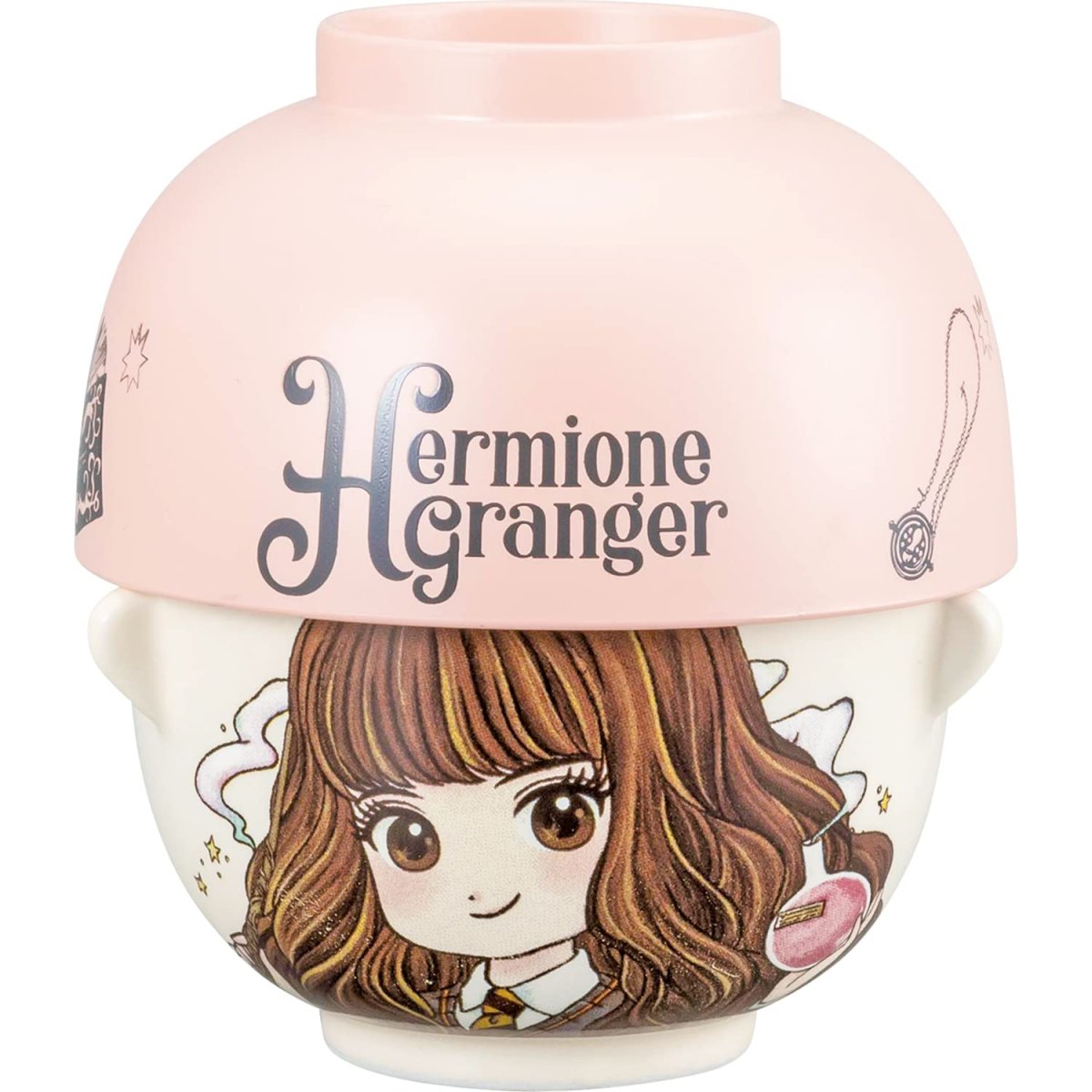 画像1: サンアート 「 ハリー・ポッター 」 ハーマイオニー 汁椀・お茶碗 セット ミニ 約２００ｍｌ 日本製 ＳＡＮ３８６１?３ (1)