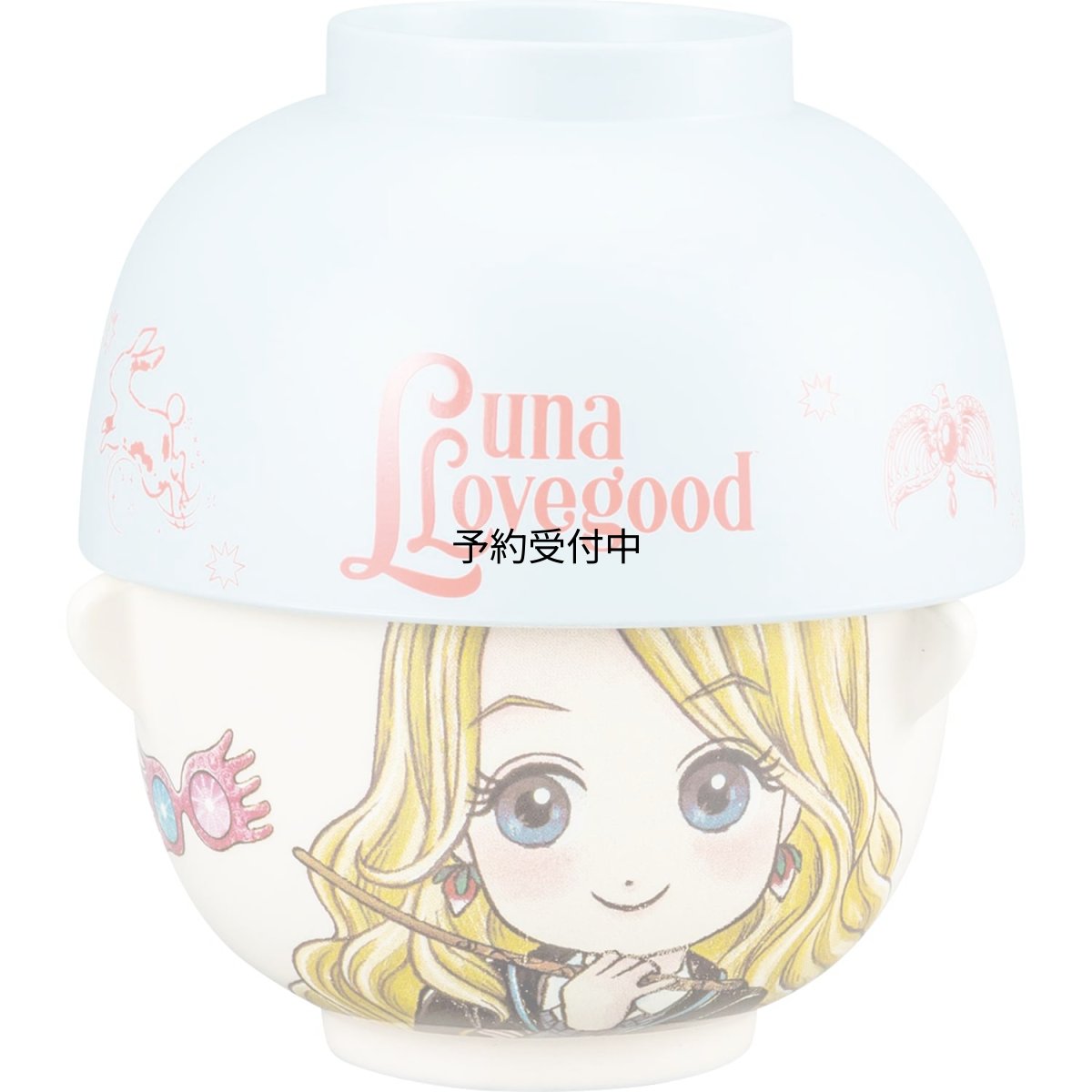 画像1: サンアート 「 ハリー・ポッター 」 ルーナ 汁椀・お茶碗 セット ミニ 約２００ｍｌ 日本製 ＳＡＮ３８６１?４ (1)