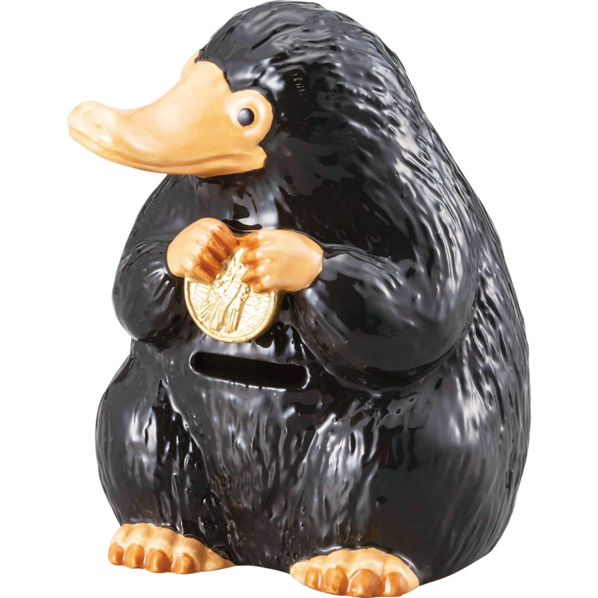 画像1: サンアート 「 ハリー・ポッター 」 ファンタスティック・ビースト ニフラー 貯金箱 １２ｃｍ ＳＡＮ３７３１ (1)