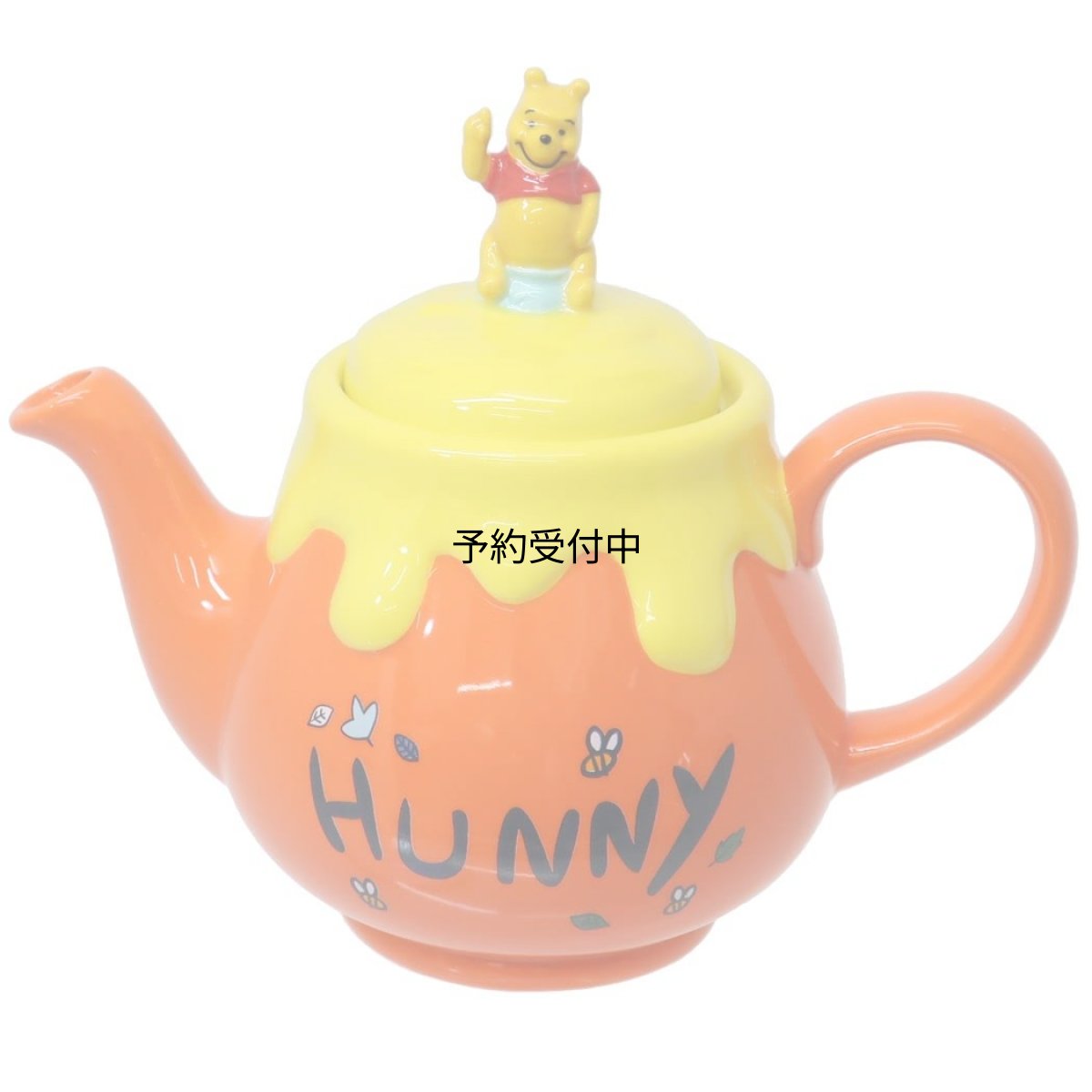 画像1: サンアート ディズニー 「 くまのプーさん 」 ティーポット 約５５０ｍｌ おすわり ＳＡＮ３９７２ (1)