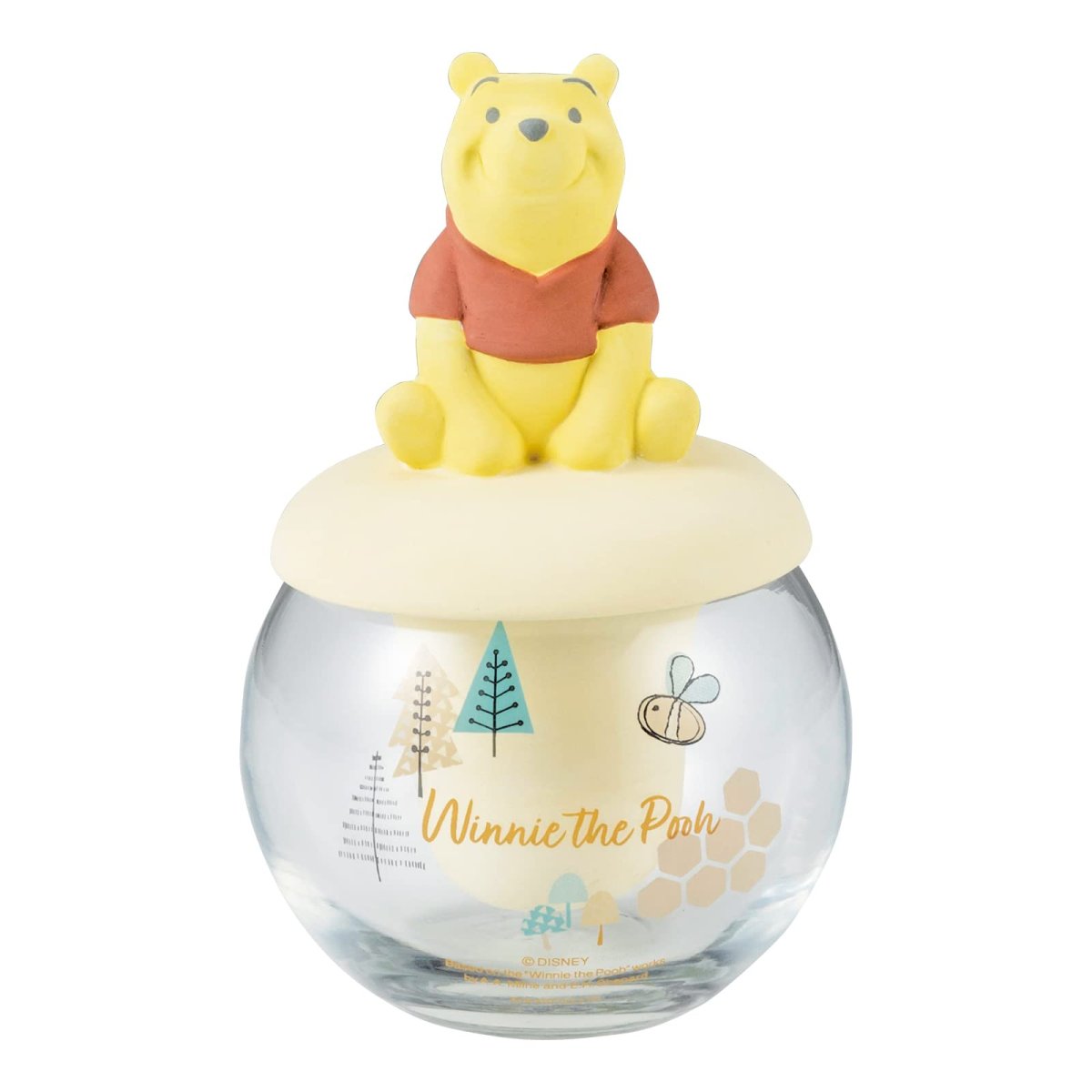画像1: サンアート ディズニー 「 くまのプーさん 」 ドーム型 加湿器 １０×１５．５ｃｍ おすわり ＳＡＮ３９７７ (1)