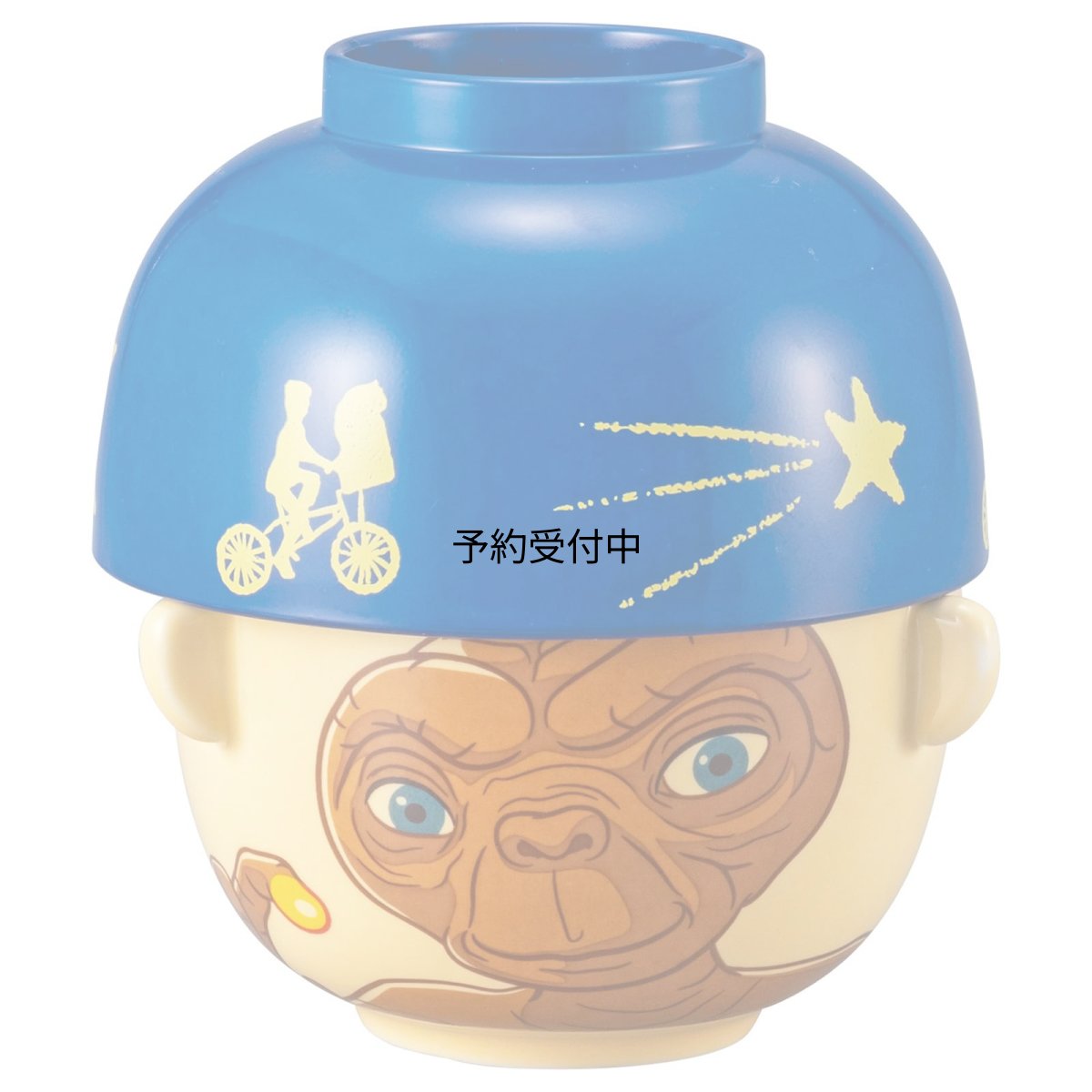 画像1: 「 Ｅ．Ｔ． 」 汁椀 茶碗 セット ミニ レトロ 映画 ＥＴ グッズ 日本製 ＳＡＮ３９８６ (1)