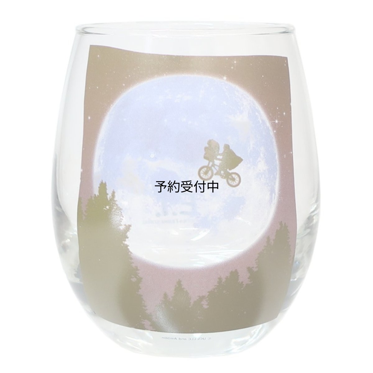 画像1: 「 Ｅ．Ｔ． 」 ３Ｄ グラス 月 レトロ 映画 ＥＴ グッズ 約３３０ｍｌ 日本製 ＳＡＮ３９８７?２ (1)