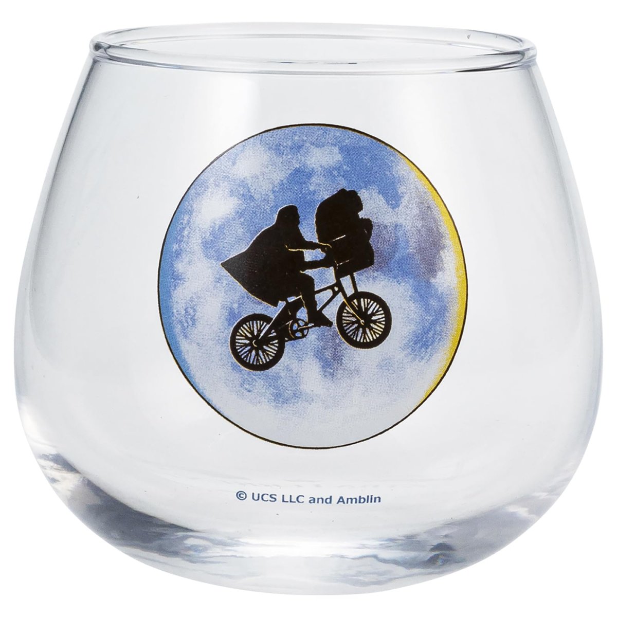 画像1: 「 Ｅ．Ｔ． 」 ゆらゆらグラス レトロ 映画 ＥＴ グッズ 約２９０ｍｌ 日本製 ＳＡＮ３９８８ (1)