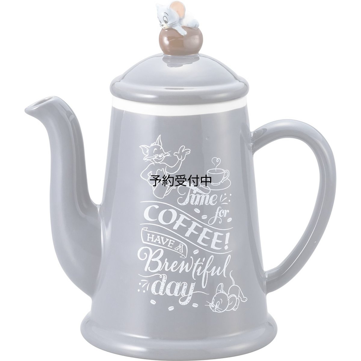 画像1: サンアート 「 トムとジェリー 」 ティーポット 約６７０ｍｌ Ｔｉｍｅ ｆｏｒ Ｃｏｆｆｅｅ ＳＡＮ４０１０ (1)