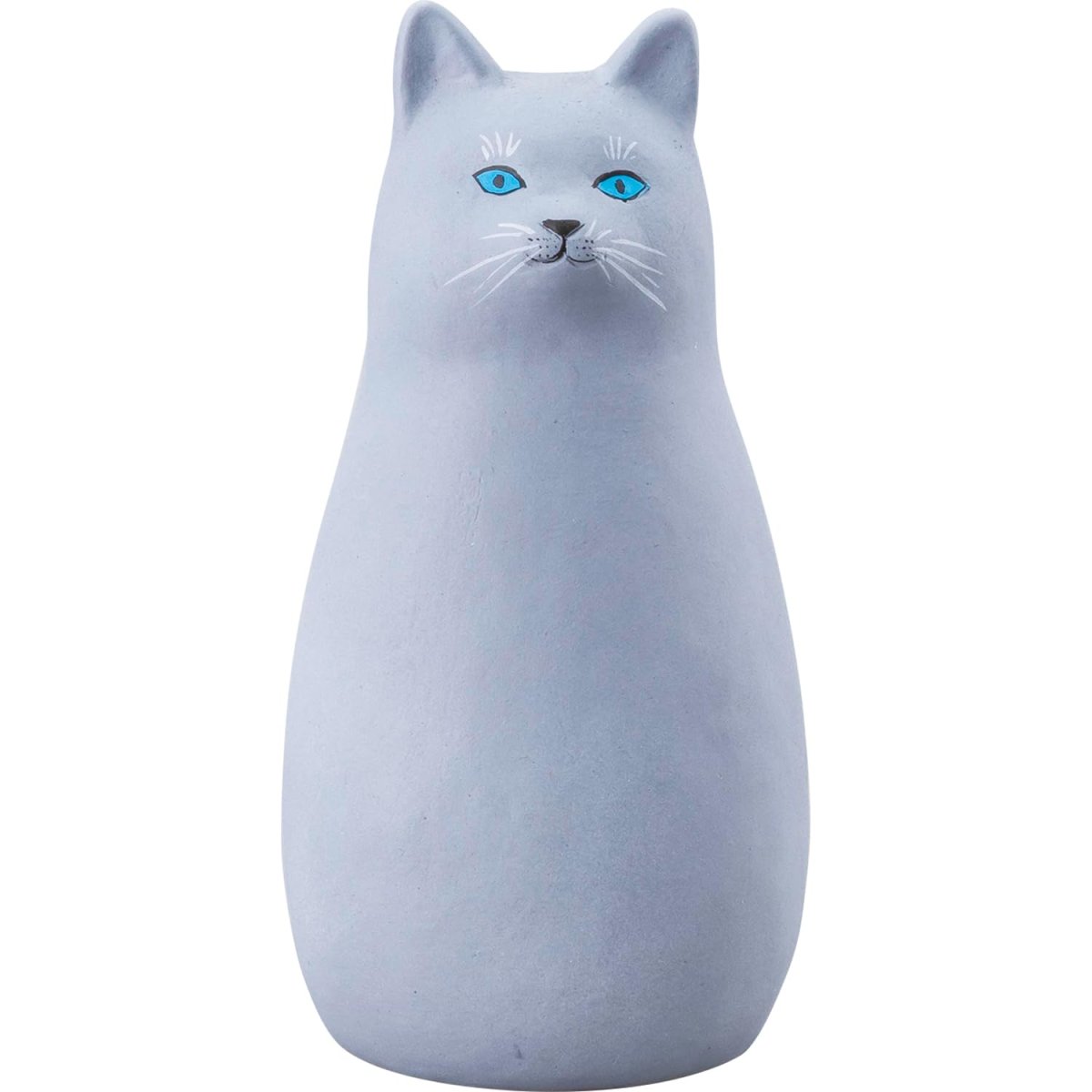 画像1: サンアート かわいい雑貨 「 猫 貯金箱 」 雑貨 ねこ グレー猫 グッズ インテリア プレゼント ＳＡＮ４０２０?３ (1)