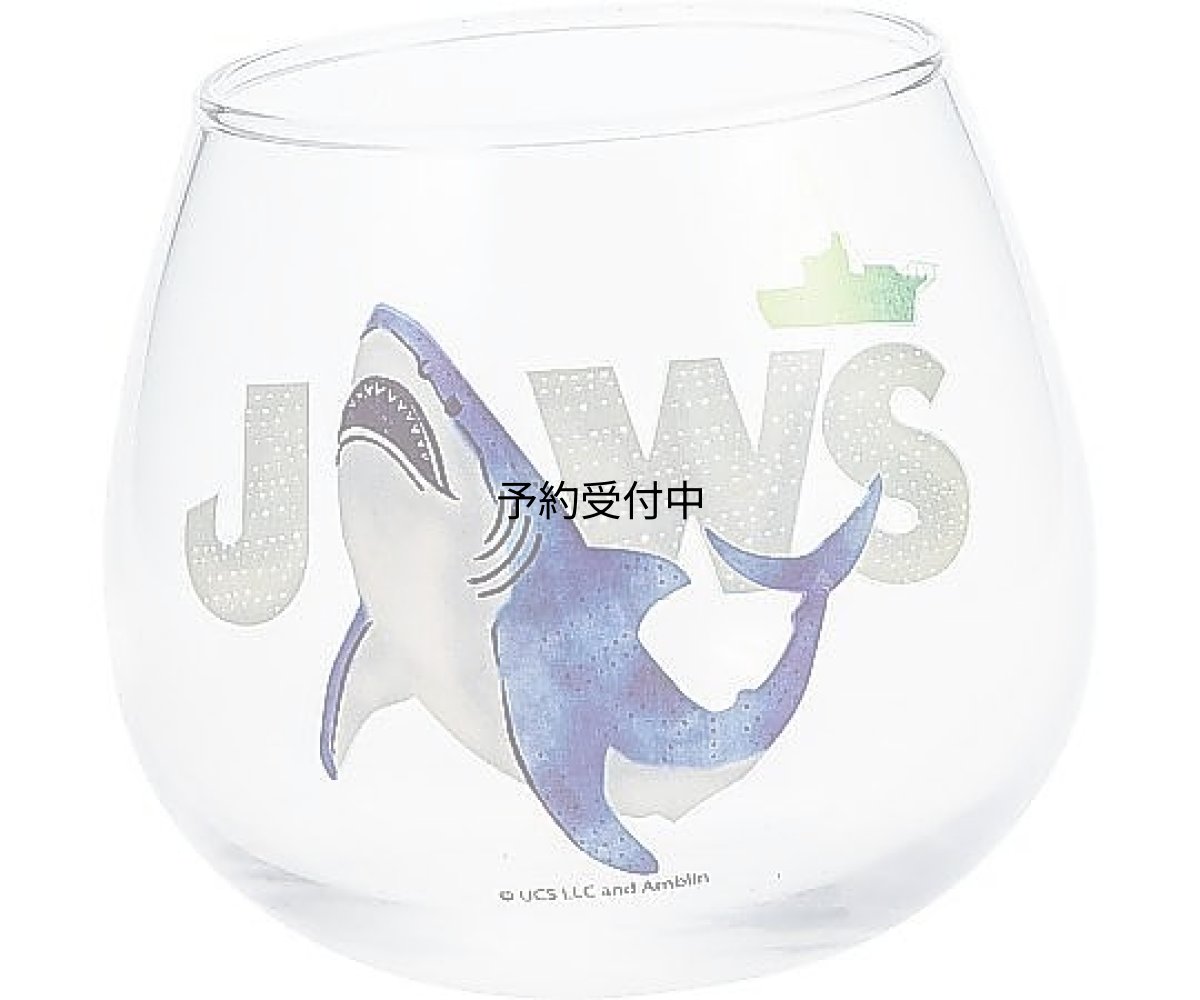 画像1: 「 ジョーズ 」 ゆらゆらグラス サメ レトロ 映画 グッズ 動物 約２９０ｍｌ 日本製 ｓａｎ４０２５ (1)