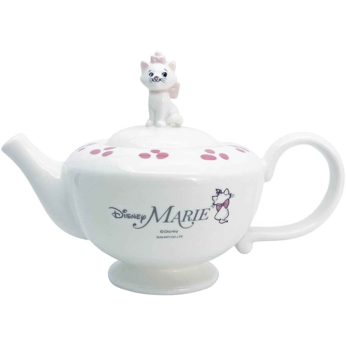 画像1: サンアート ディズニー 「 おしゃれキット 」 マリー ティー ポット 約５００ｍｌ フィギュア付き ＳＡＮ４０３９ (1)