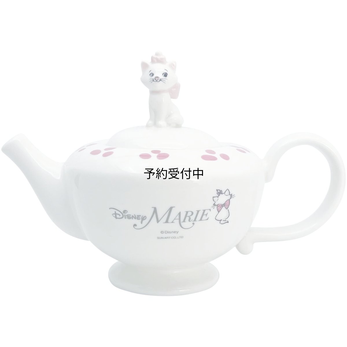 画像1: サンアート ディズニー 「 おしゃれキット 」 マリー ティー ポット 約５００ｍｌ フィギュア付き ＳＡＮ４０３９ (1)