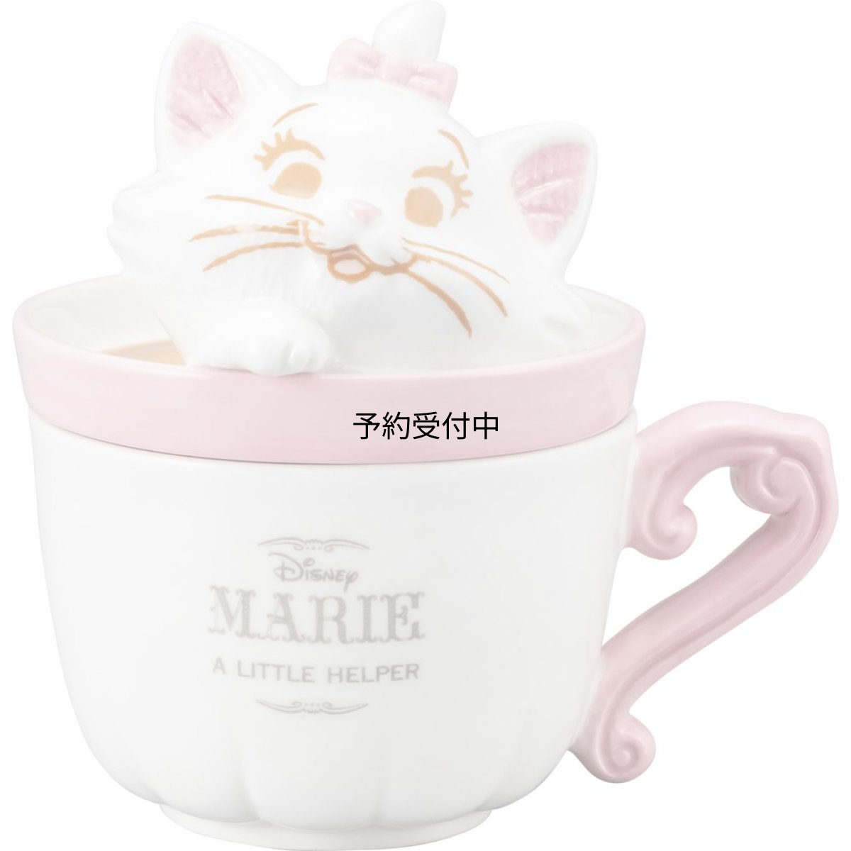 画像1: キャラクター フタ付きマグ マグカップ ラテアート マリー (1)