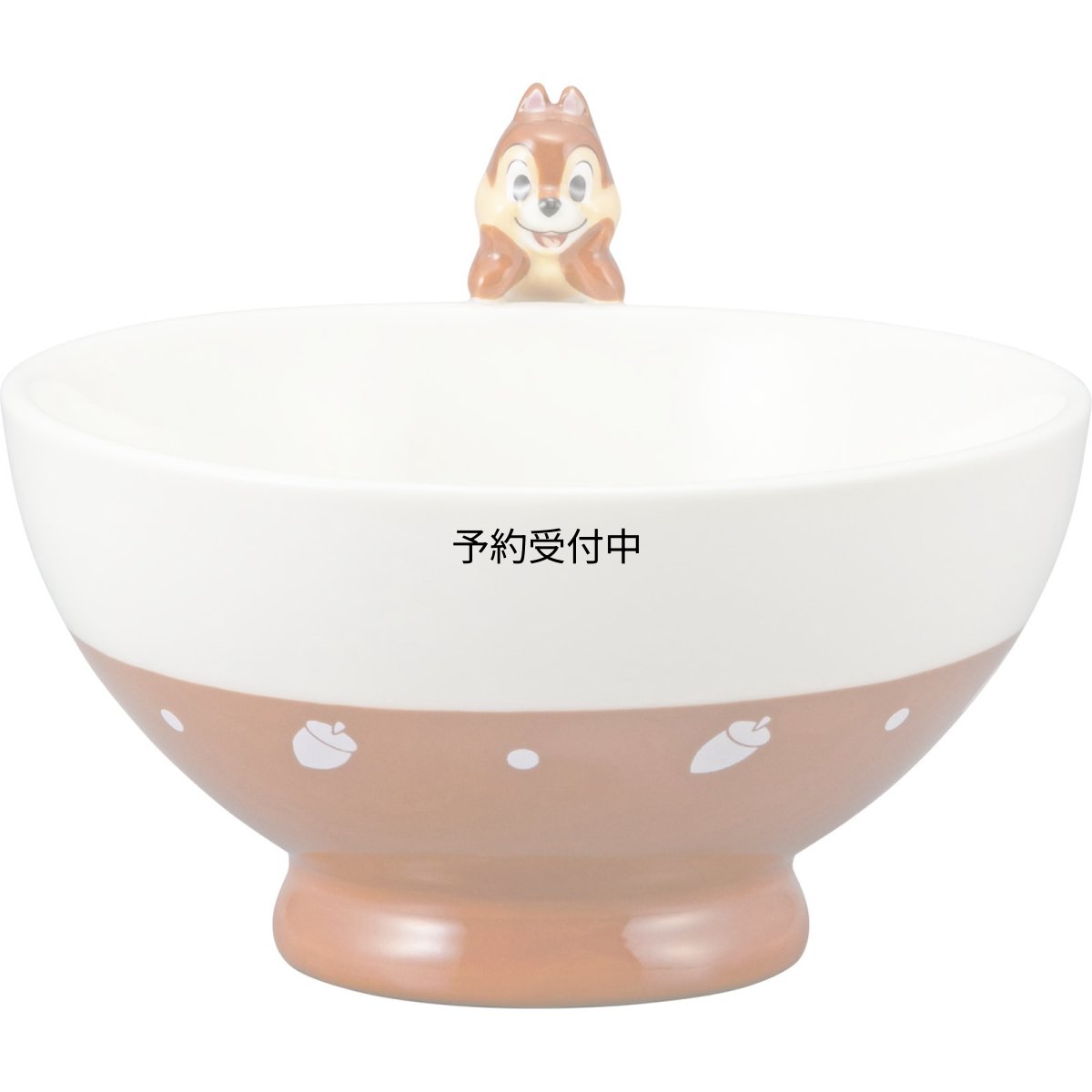 画像1: サンアート ディズニー 「 チップ＆デール 」 チップ お茶碗 高さ約６ｃｍ フィギュア付き ＳＡＮ４０８１?５ (1)