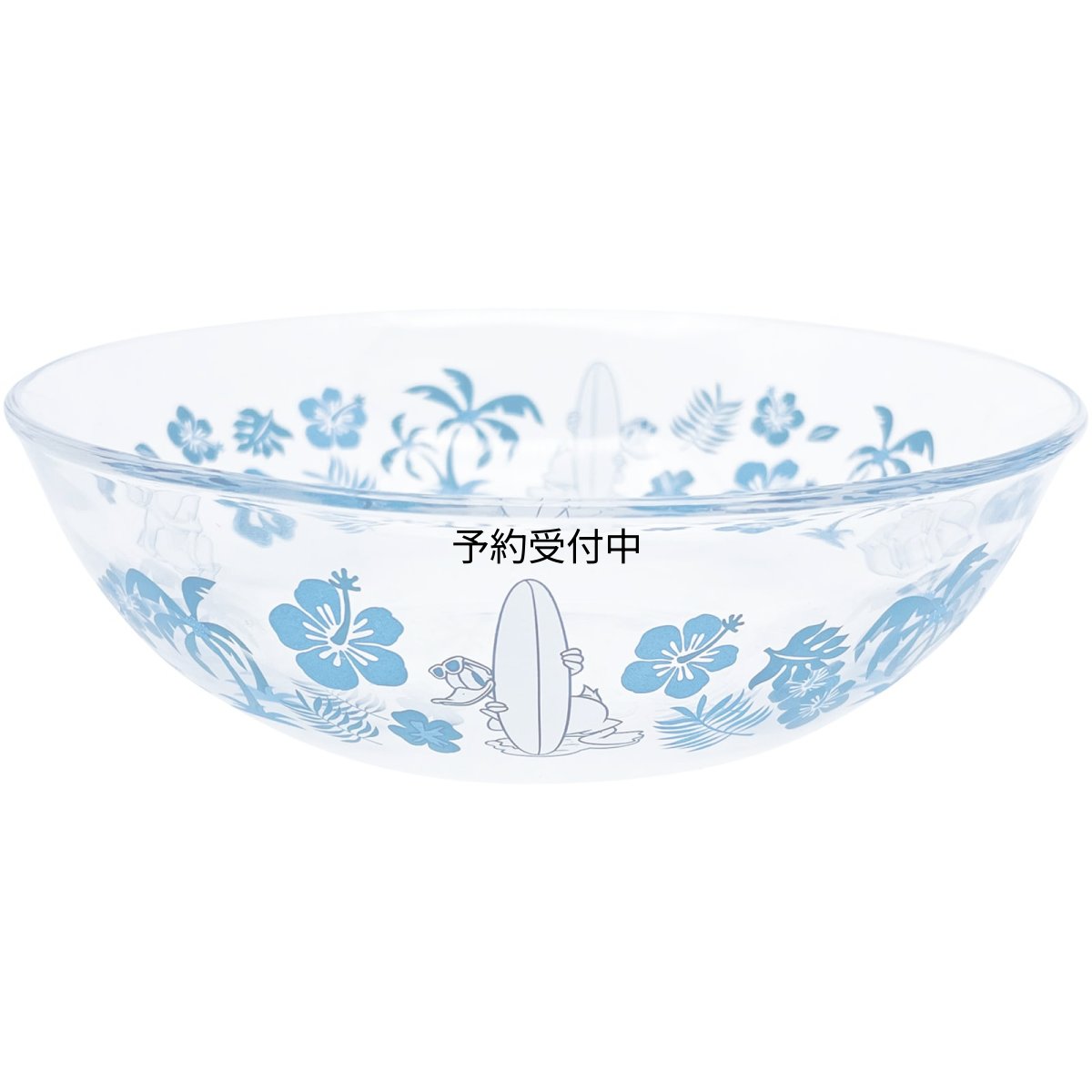 画像1: サンアート ディズニー ドナルドダック ガラス そうめん鉢 皿 食器 グッズ 雑貨 ＳＡＮ４１４０?１ (1)