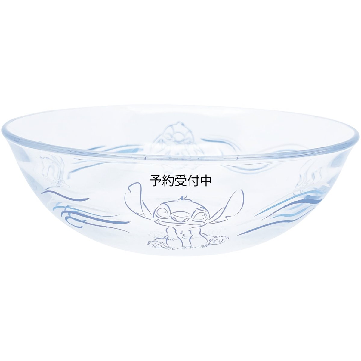 画像1: ディズニー 「 リロ＆スティッチ 」 ガラス そうめん鉢 スティッチ 食器 グッズ 雑貨 ＳＡＮ４１４０?２ (1)