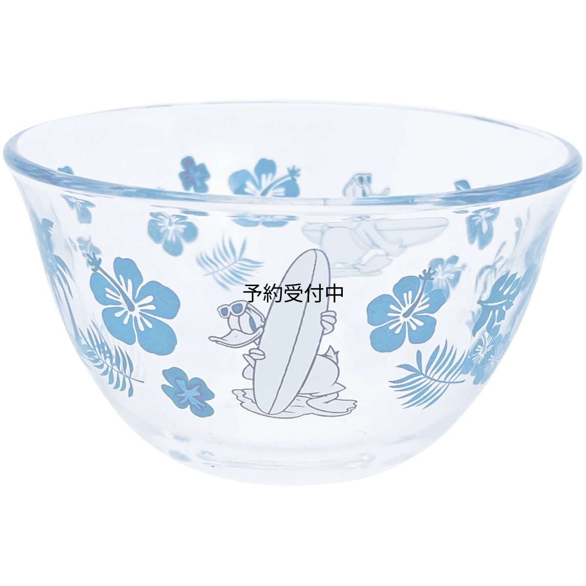 画像1: サンアート ディズニー ドナルドダック ガラス そうめん そばちょこ 蕎麦猪口 食器 ドナルド グッズ 雑貨 ＳＡＮ４１４１?１ (1)