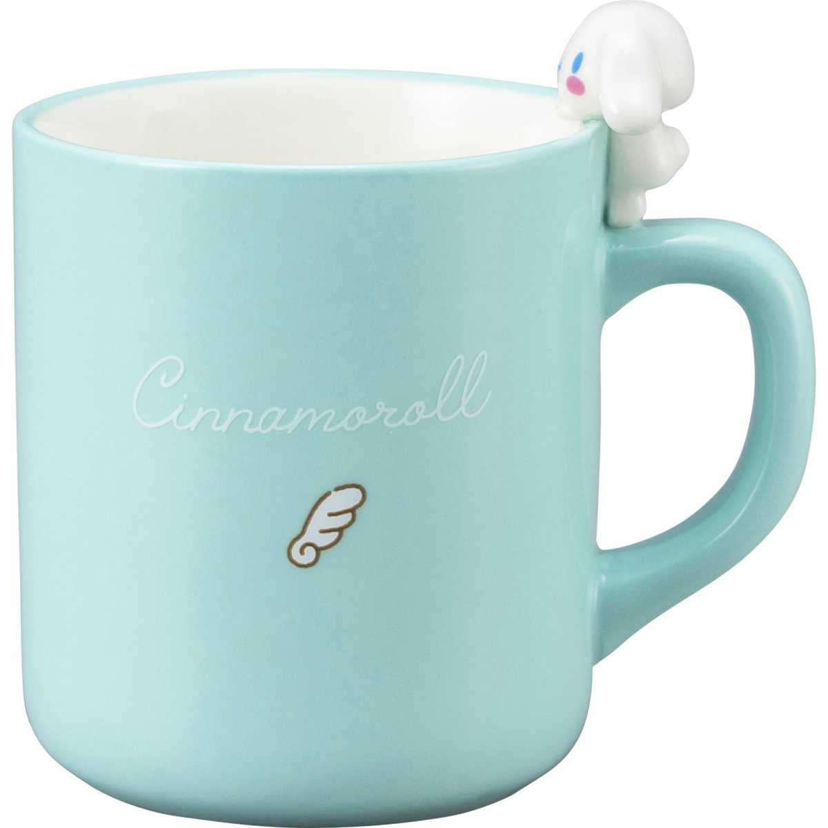画像1: サンリオ （ＳＡＮＲＩＯ） シナモン マグカップ シナモロール フィギュア付き のっかり 約２６０ｍｌ 雑貨 サンリオ グッズ ギフト プレゼント ＳＡＮ４２１１?２ (1)