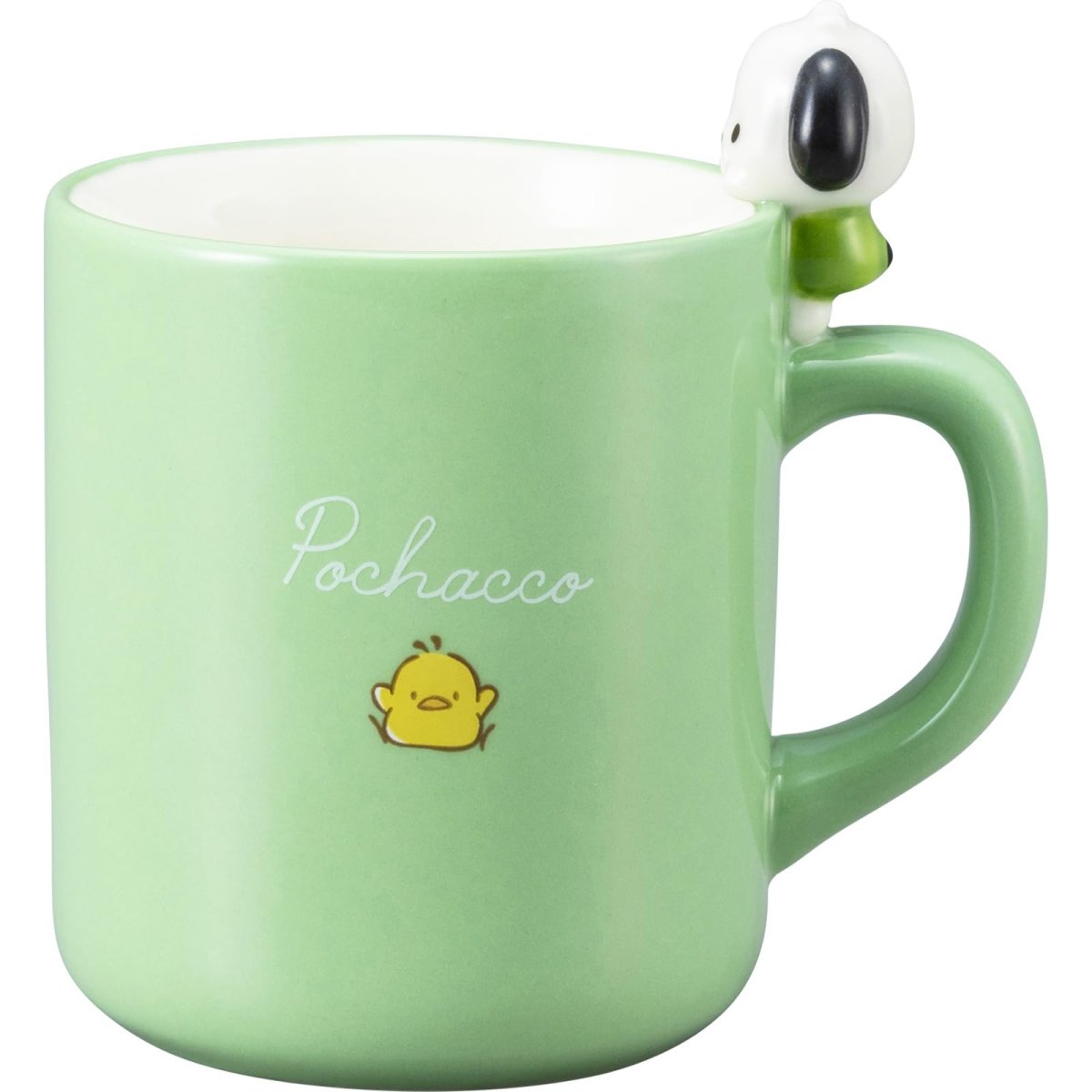 画像1: サンアート サンリオ （ＳＡＮＲＩＯ） ポチャッコ マグカップ フィギュア付き のっかり 約２６０ｍｌ 雑貨 サンリオ グッズ ギフト プレゼント ＳＡＮ４２１１?５ (1)
