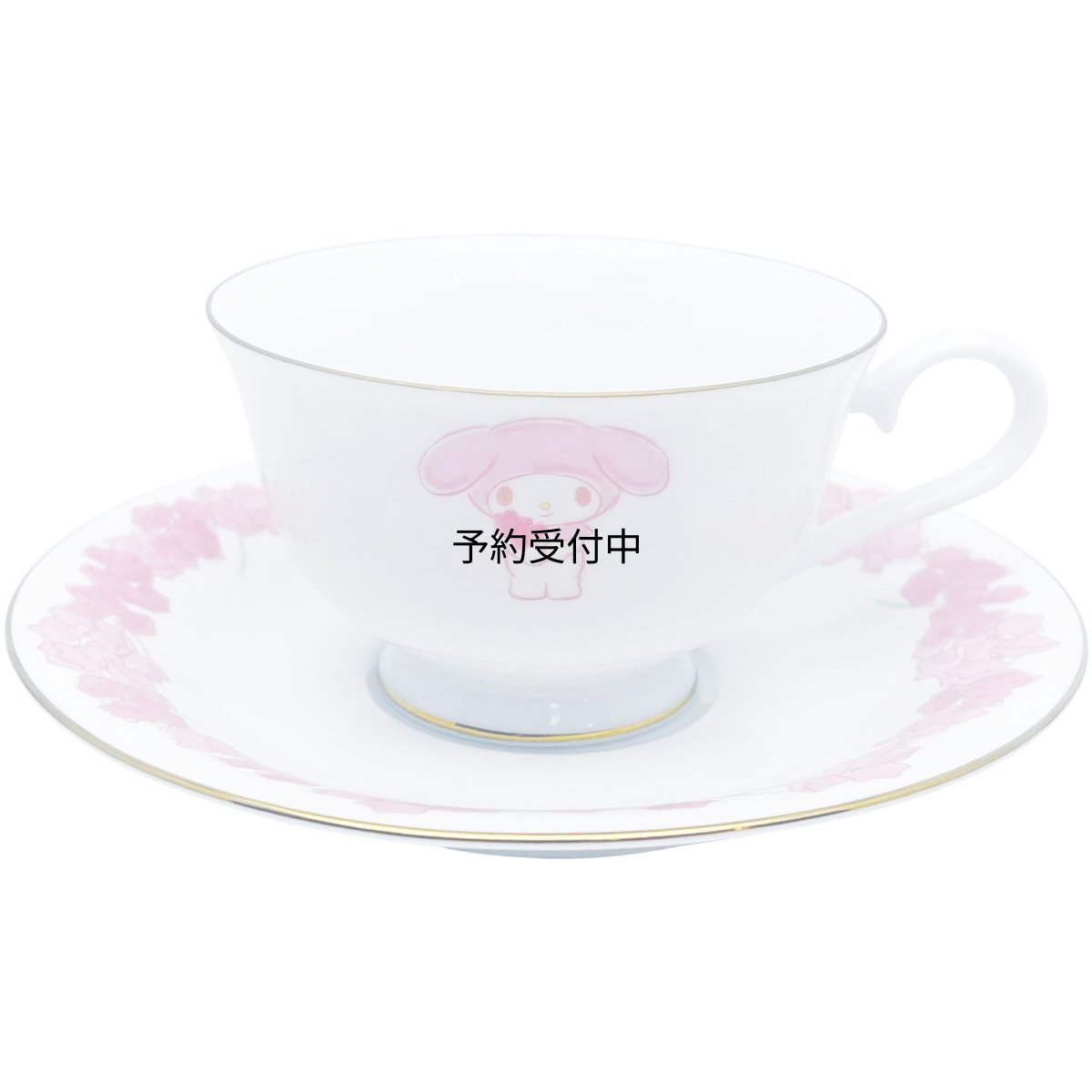 画像1: サンアート サンリオ （ＳＡＮＲＩＯ） カップ ソーサー マイメロディー カップ＆ソーサー マイメロ 約１９５ｍｌ 雑貨 サンリオ グッズ ギフト プレゼント 日本製 ＳＡＮ４２１９?２ (1)
