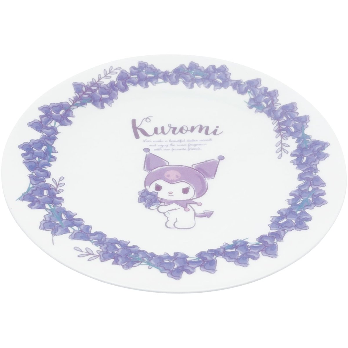 画像1: サンアート サンリオ （ＳＡＮＲＩＯ） クロミ プレート 幅約１９．５ｃｍ 雑貨 サンリオ グッズ ギフト プレゼント 日本製 ＳＡＮ４２２０?１ (1)