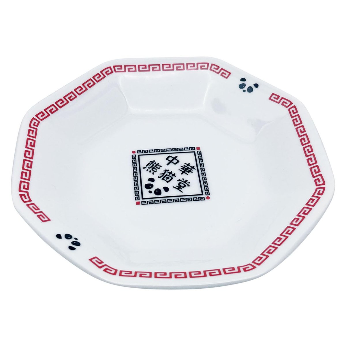 画像1: サンアート かわいい食器 「 中華熊猫堂 」 チャーハン皿 直径約１９ｃｍ 雑貨 パンダ グッズ 食器 日本製 ＳＡＮ４２５８ (1)
