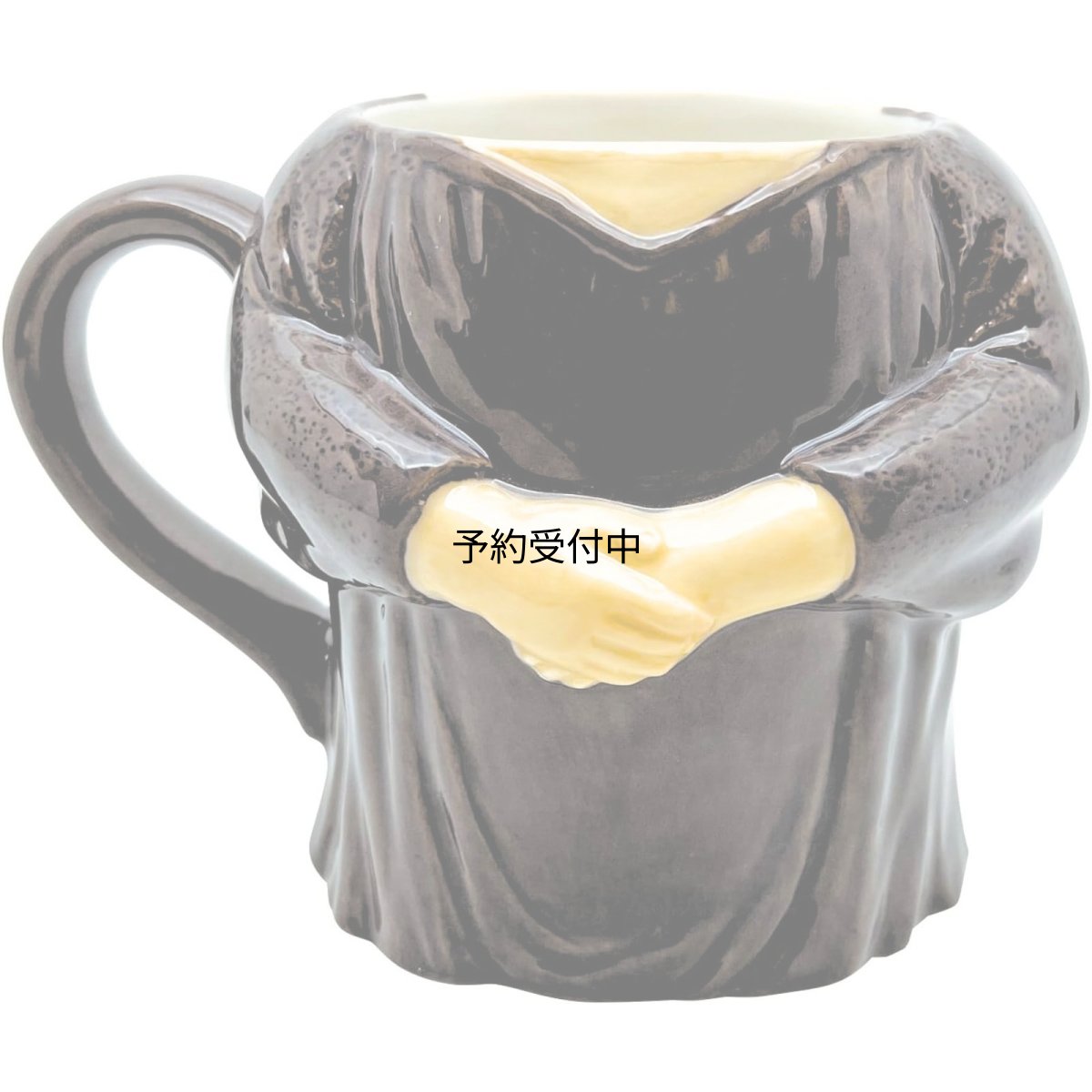 画像1: サンアート おもしろ食器 「 何かが デラックスマグ 」 尊敬 マグカップ 約４４０ｍｌ 男性 女性 プレゼント 面白い 食器 送別 忘年会 ＳＡＮ４２９５ (1)