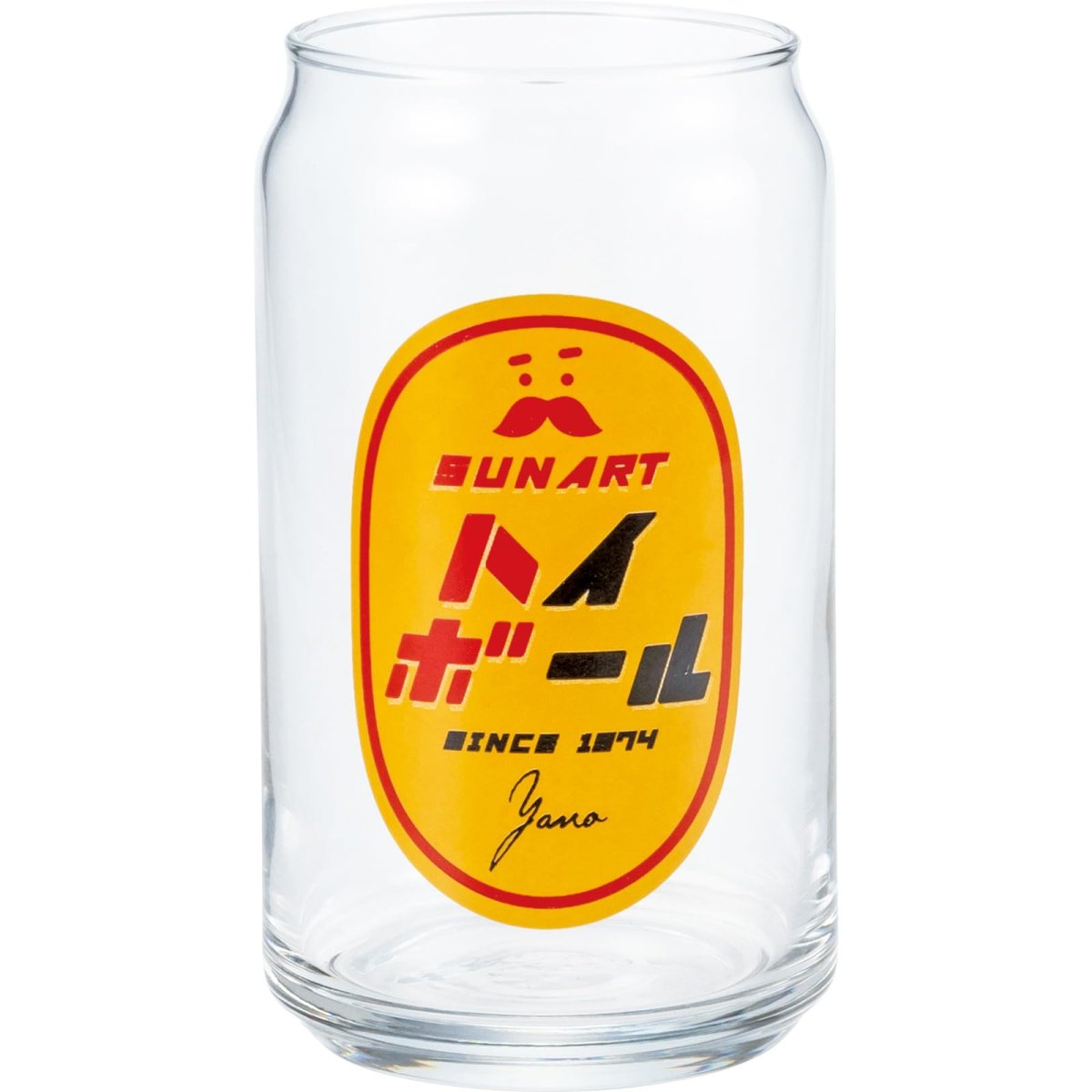 画像1: サンアート おもしろ食器 「 缶型グラス コレクション 」 ハイボール グラス 食器 レトロ 雑貨 日本製 ＳＡＮ４２５２?６ (1)