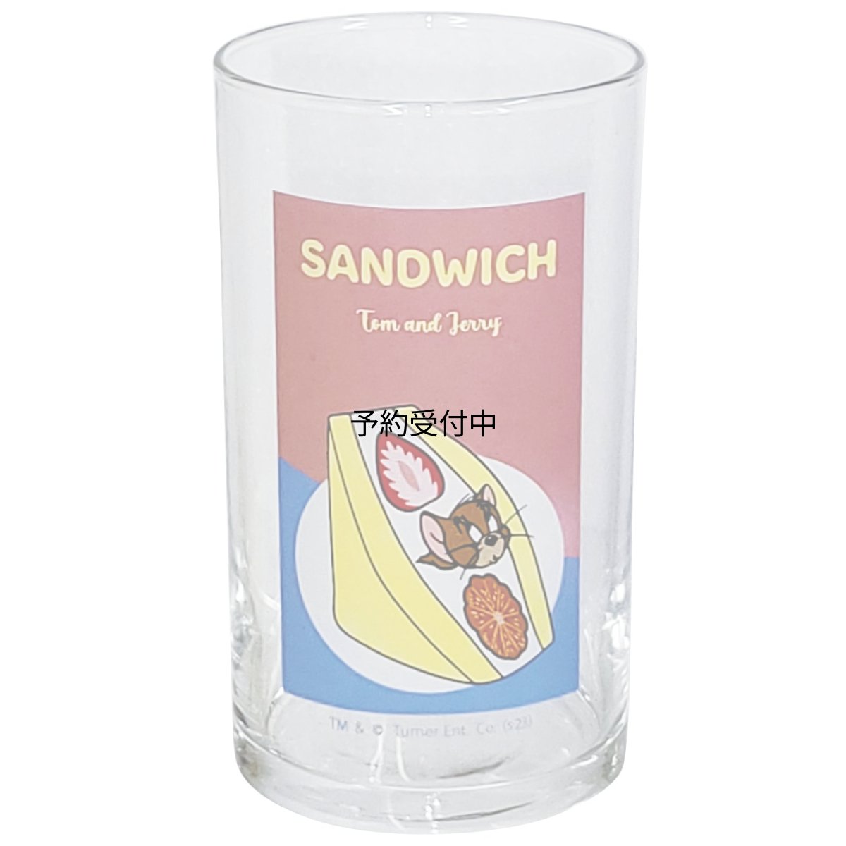 画像1: 「 トムとジェリー 」 グラス 約２５０ｍｌ サンドイッチ ジェリー ガラス レトロ 日本製 トムジェリー グッズ 雑貨 食器 日本製 ＳＡＮ４３２７?１ (1)