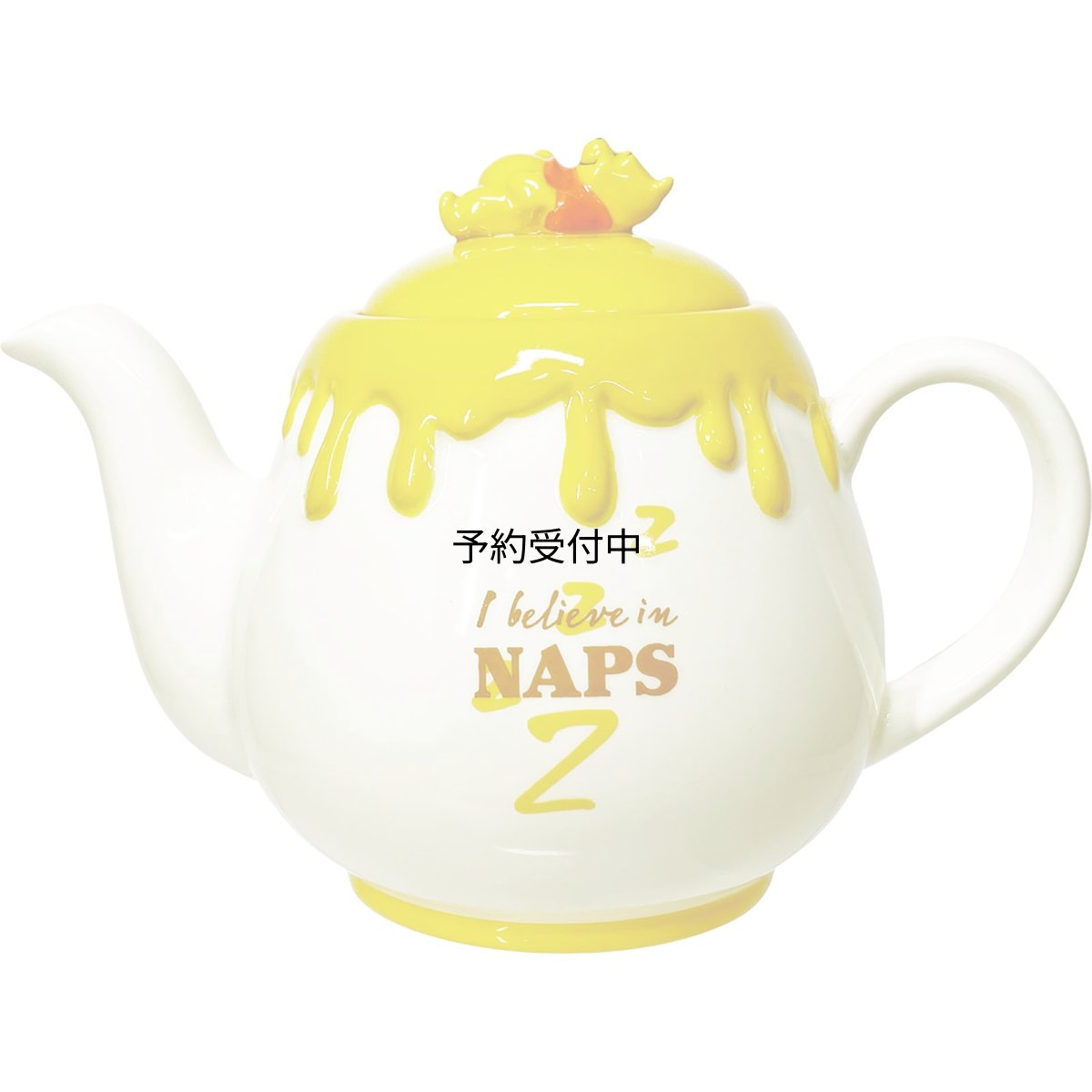 画像1: ディズニー 「 くまのプーさん 」 ティーポット プーさん ハニーミルク グッズ 雑貨 食器 (1)