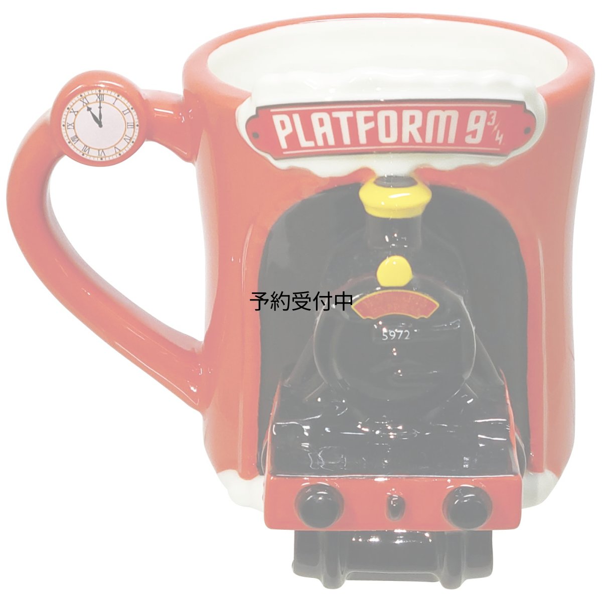 画像1: 「 ハリー・ポッター 」マグカップ 約３００ｍｌ 半立体 ホグワーツ 特急 エクスプレス ９と４分の３番線 ハリーポッター グッズ 雑貨 食器 ＳＡＮ４３５０ (1)