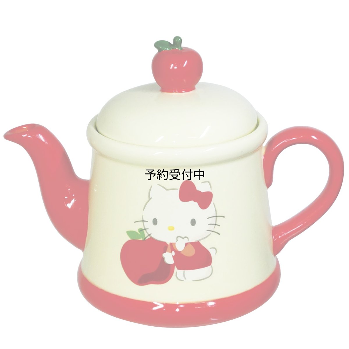 画像1: サンリオ （ＳＡＮＲＩＯ） ハローキティ ティーポット リンゴ キティーちゃん サンリオ グッズ 食器 (1)