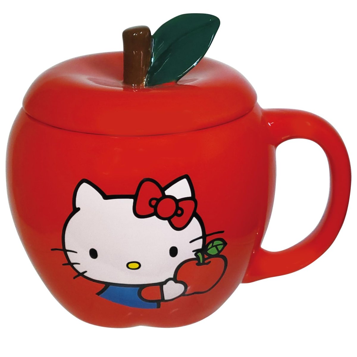 画像1: サンリオ （ＳＡＮＲＩＯ） ハローキティ マグカップ リンゴ キティーちゃん サンリオ グッズ 食器 (1)