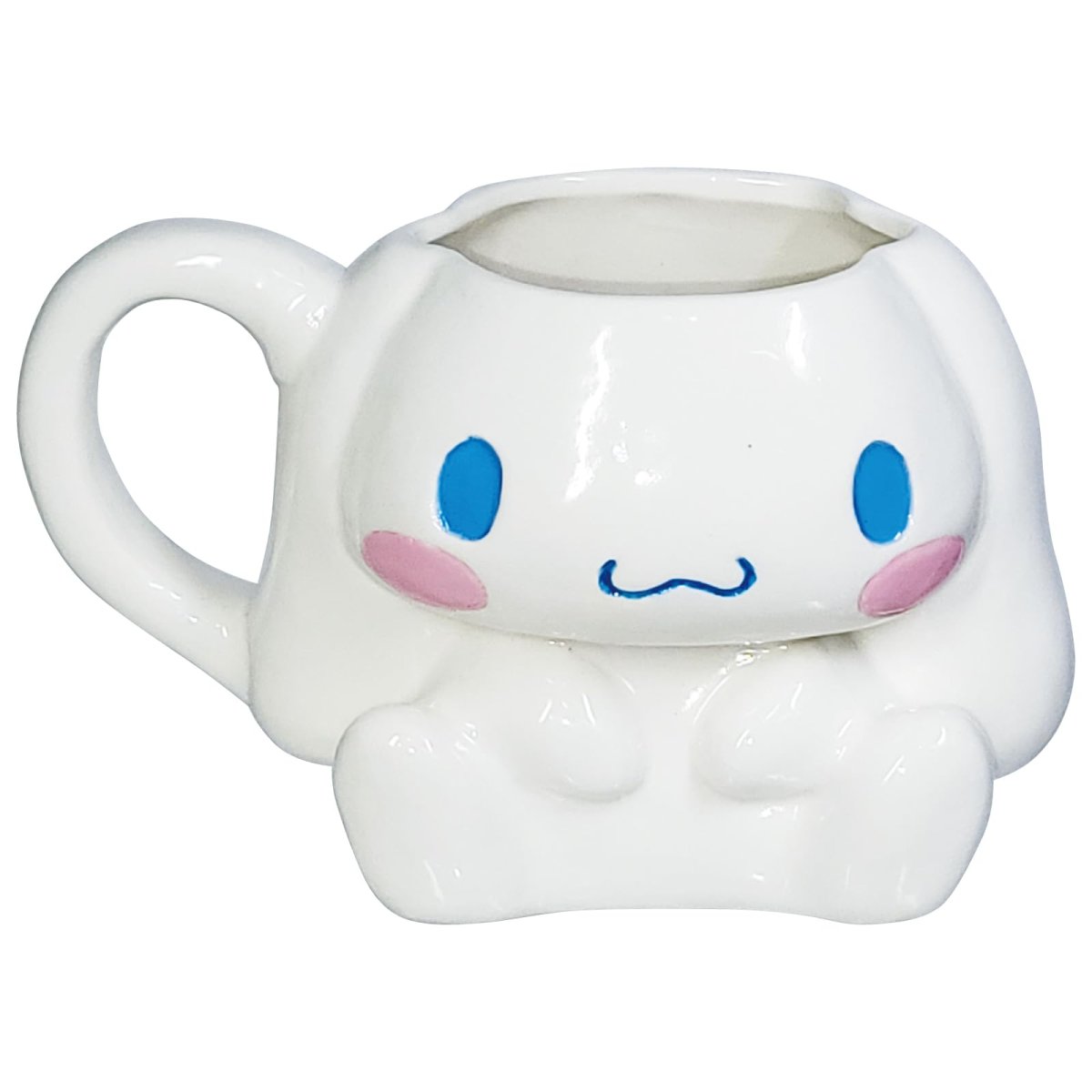 画像1: サンリオ （ＳＡＮＲＩＯ） シナモロール マグカップ 約２００ｍｌ ダイカット シナモン サンリオ グッズ 食器 ＳＡＮ４３５９?２ (1)