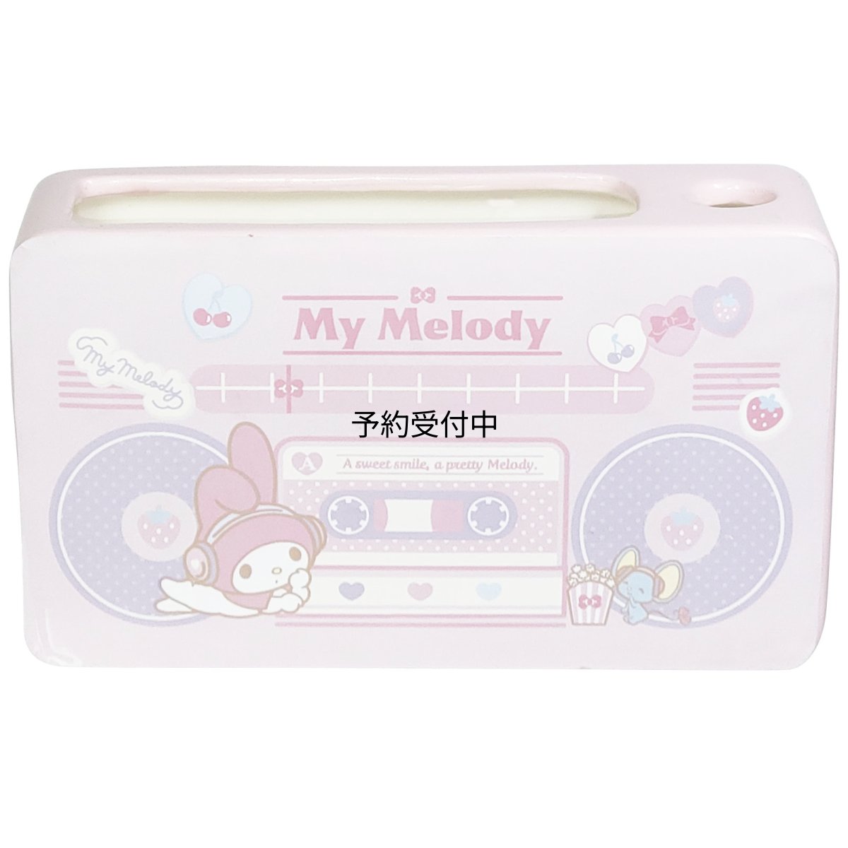 画像1: サンリオ （ＳＡＮＲＩＯ） マイメロディ メモ ＆ ペンスタンド レトロ家電 サンリオ グッズ 雑貨 ＳＡＮ４３７０?２ (1)