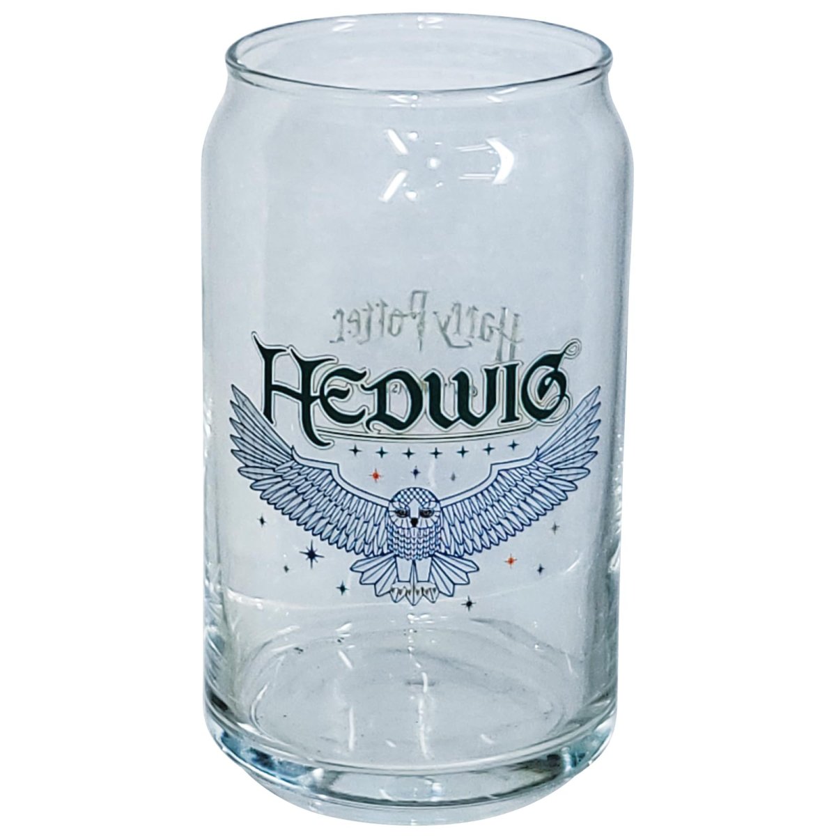 画像1: 「 ハリー・ポッター 」 缶型 グラス 約３６０ｍｌ ヘドウィグ ふくろう ハリーポッター グッズ 雑貨 食器 日本製 ＳＡＮ４３７８?２ (1)