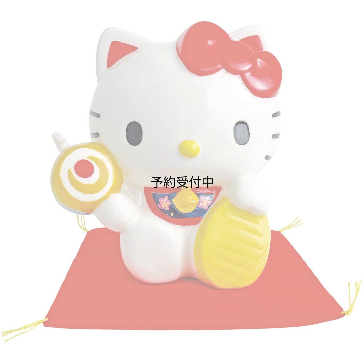 画像1: サンリオ （ＳＡＮＲＩＯ） ハローキティ 貯金箱 福招き キティーちゃん 縁起 サンリオ グッズ 雑貨 開運 ＳＡＮ４３８３ (1)