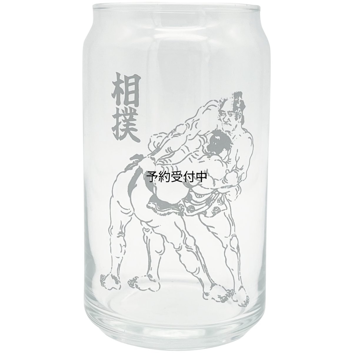 画像1: サンアート おもしろ食器 「 日本ＳＡＫＥ 缶型ぐらす 」 相撲力士 ＳＵＭＯＵＲＩＫＩＳＨＩ グラスタンブラー ３６０ｍｌ 父の日 プレゼント 酒 忘年会 ビンゴ景品 パーティーグッズ 誕生日 日本製 ＳＡＮ４４１０?３ (1)