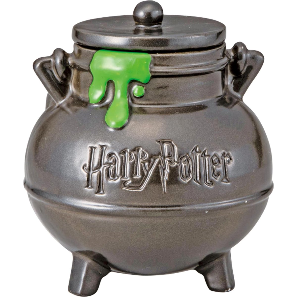 画像1: 「 ハリー・ポッター 」 ポーションキャンディポット キャニスター 保存容器 約１０×１０ｃｍ 食器 ｗｉｚａｒｄｉｎｇ ｗｏｒｌｄ グッズ ハリーポッター 雑貨 黒 ＳＡＮ４４９４ (1)