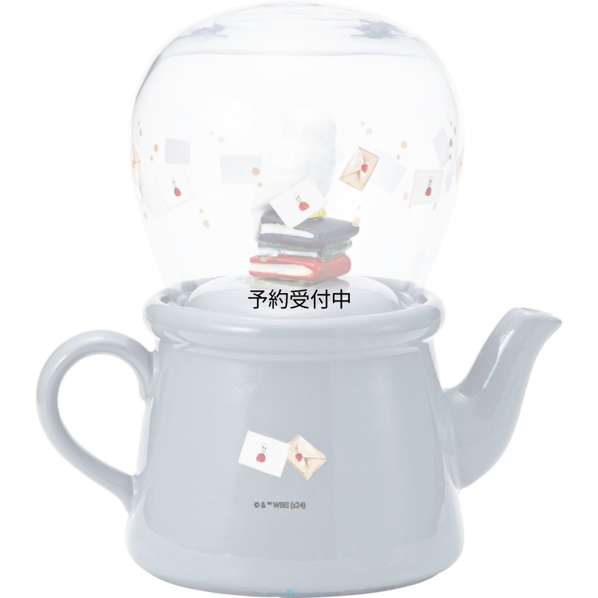 画像1: 「 ハリー・ポッター 」 ヘドウィグ フィギュア付き ティーポット 約３８０ｍｌ ＆ ティーカップ 約４５０ｍｌ 食器セット 食器 ｗｉｚａｒｄｉｎｇ ｗｏｒｌｄ グッズ ハリーポッター 雑貨 グレー ＳＡＮ４５００ (1)