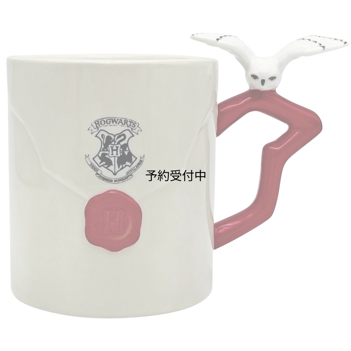 画像1: 「 ハリー・ポッター 」 ヘドウィグ レター フィギュア付 マグカップ 約８×９ｃｍ ２９０ｍｌ 食器 ｗｉｚａｒｄｉｎｇ ｗｏｒｌｄ グッズ ハリーポッター 雑貨 グレー ｓａｎ４５０６ (1)