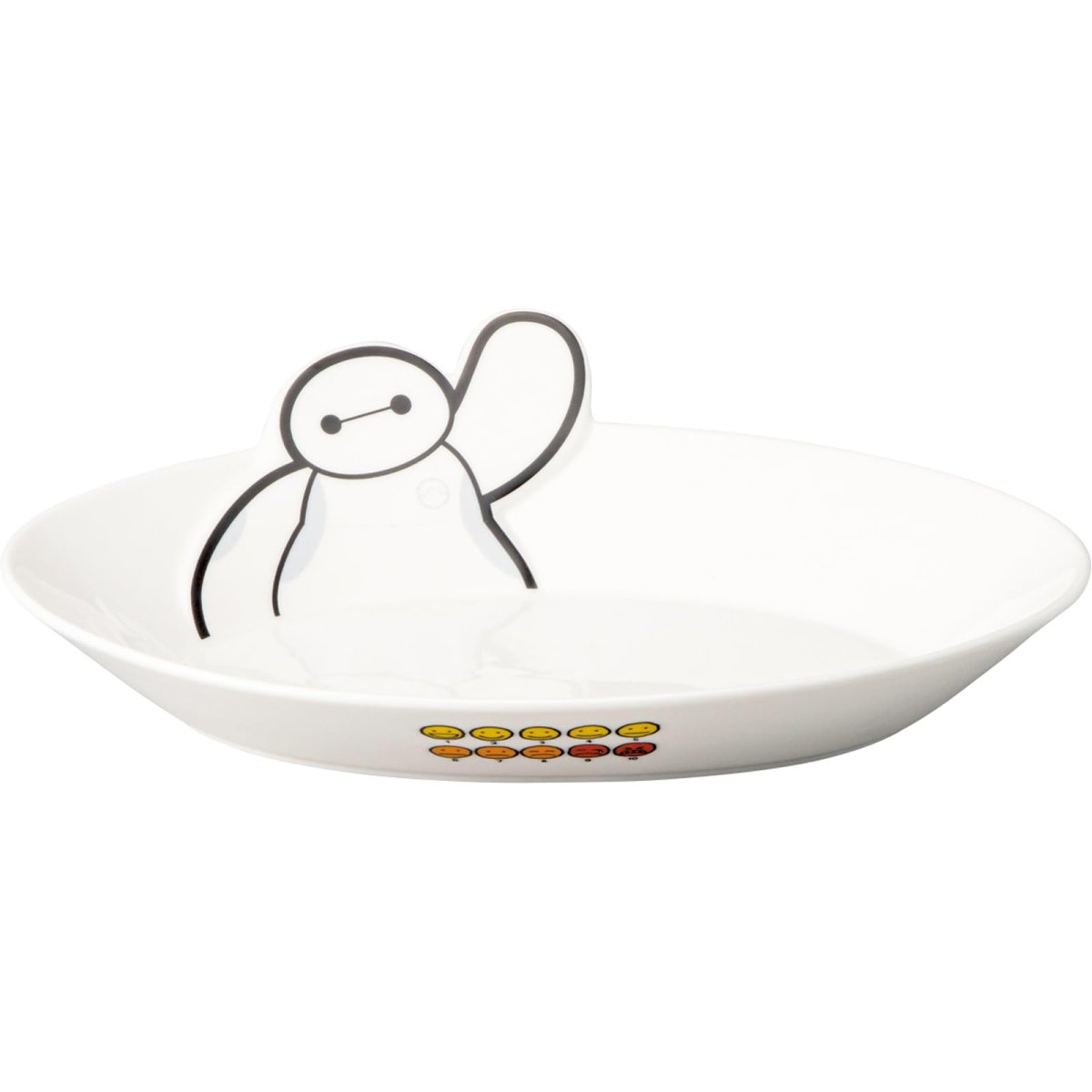 画像1: ディズニー 「 ベイマックス 」 ディナープレート 皿 パスタ皿 約径２４×深さ６ｃｍ 雑貨 食器 グッズ 白 ｓａｎ４５１６ (1)