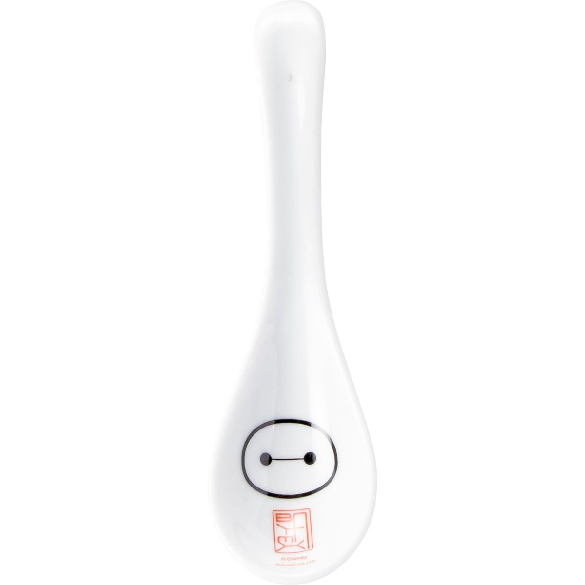 画像1: ディズニー 「 ベイマックス 」 れんげ 蓮華 約１４×４ｃｍ 雑貨 食器 グッズ 白 ｓａｎ４５１９ (1)