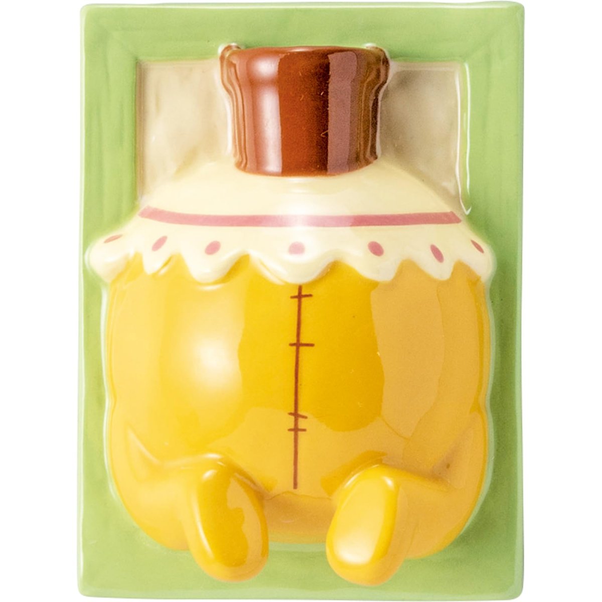 画像1: ディズニー 「 くまのプーさん 」 ひょっこりお尻 一輪挿し 壁掛け花瓶 （花挿し穴直径：１ｃｍ 穴から底前まで約５ｃｍ） 雑貨 プーさん グッズ 誕生日プレゼント 茶色 ｓａｎ４５２７ (1)