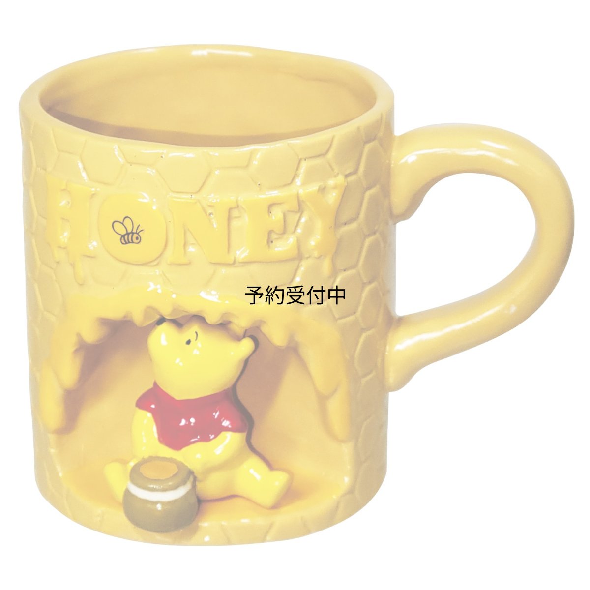 画像1: ディズニー 「 くまのプーさん 」 はちの巣 マグカップ 約２６０ｍｌ 約径１１×９ｃｍ 食器 雑貨 プーさん グッズ 誕生日プレゼント 茶色 ｓａｎ４５２９ (1)
